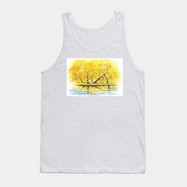 Autumn trees Tank Top by katerinamk